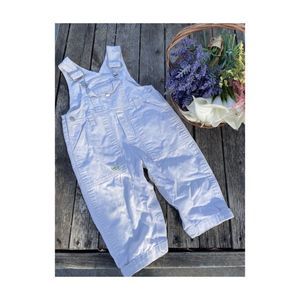 Vintage Y2K Vintage Beige Overalls 100% Cotton Baby Boots India Sz 30 lbs